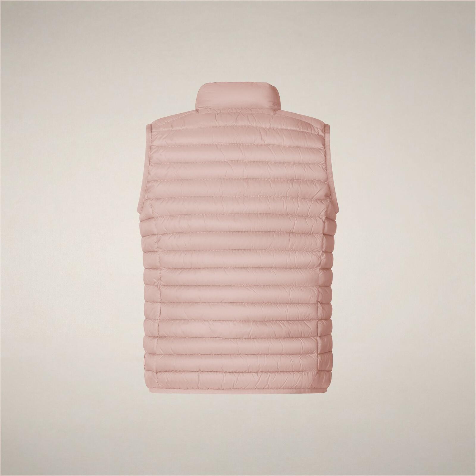 Çocuk Yelek Pastel Pembe-Dolin