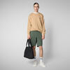 Erkek Sweatshirt Bej - Silas
