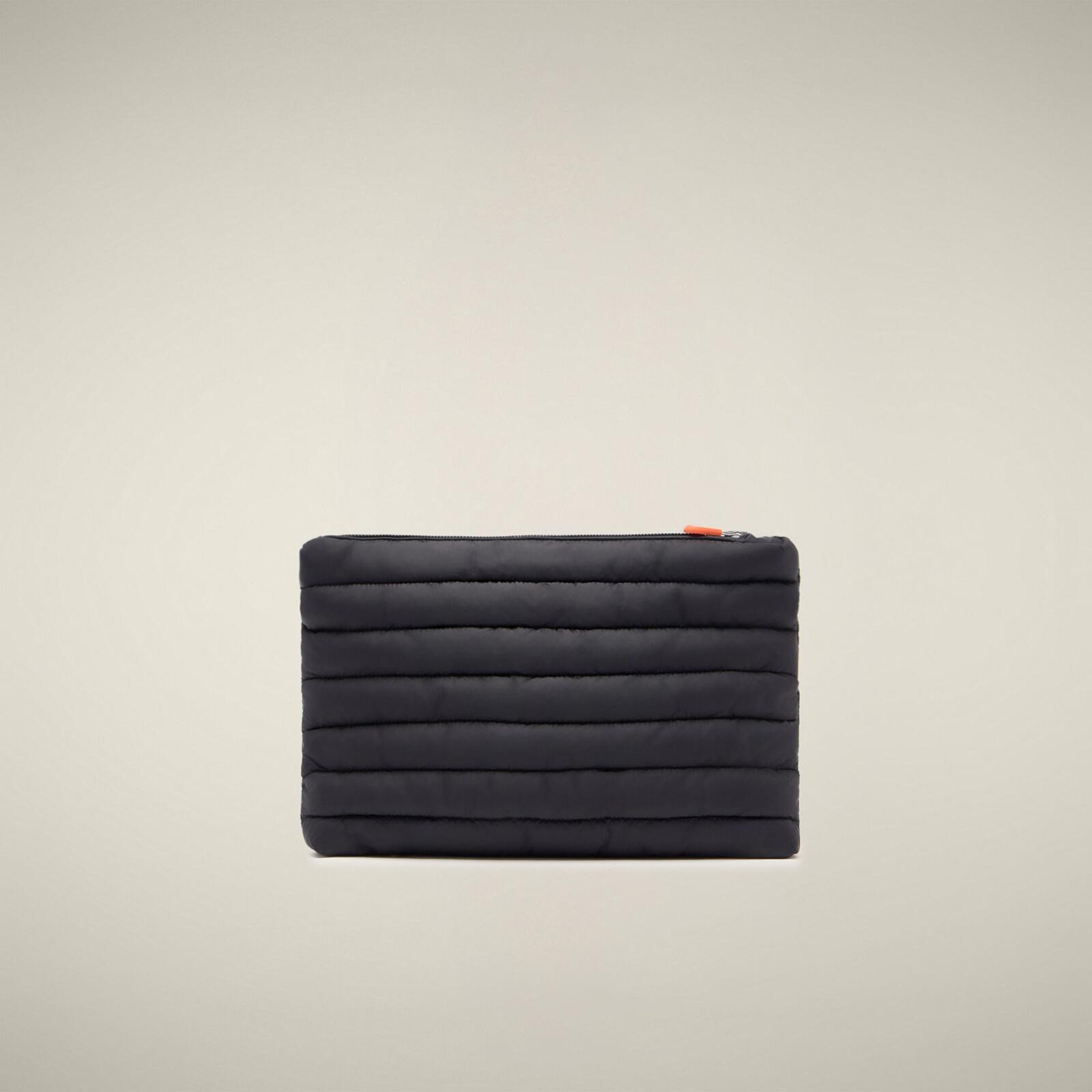 Unisex Kapitone Çanta Siyah - Shaula