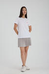 Kadın T-shirt Beyaz - Iona