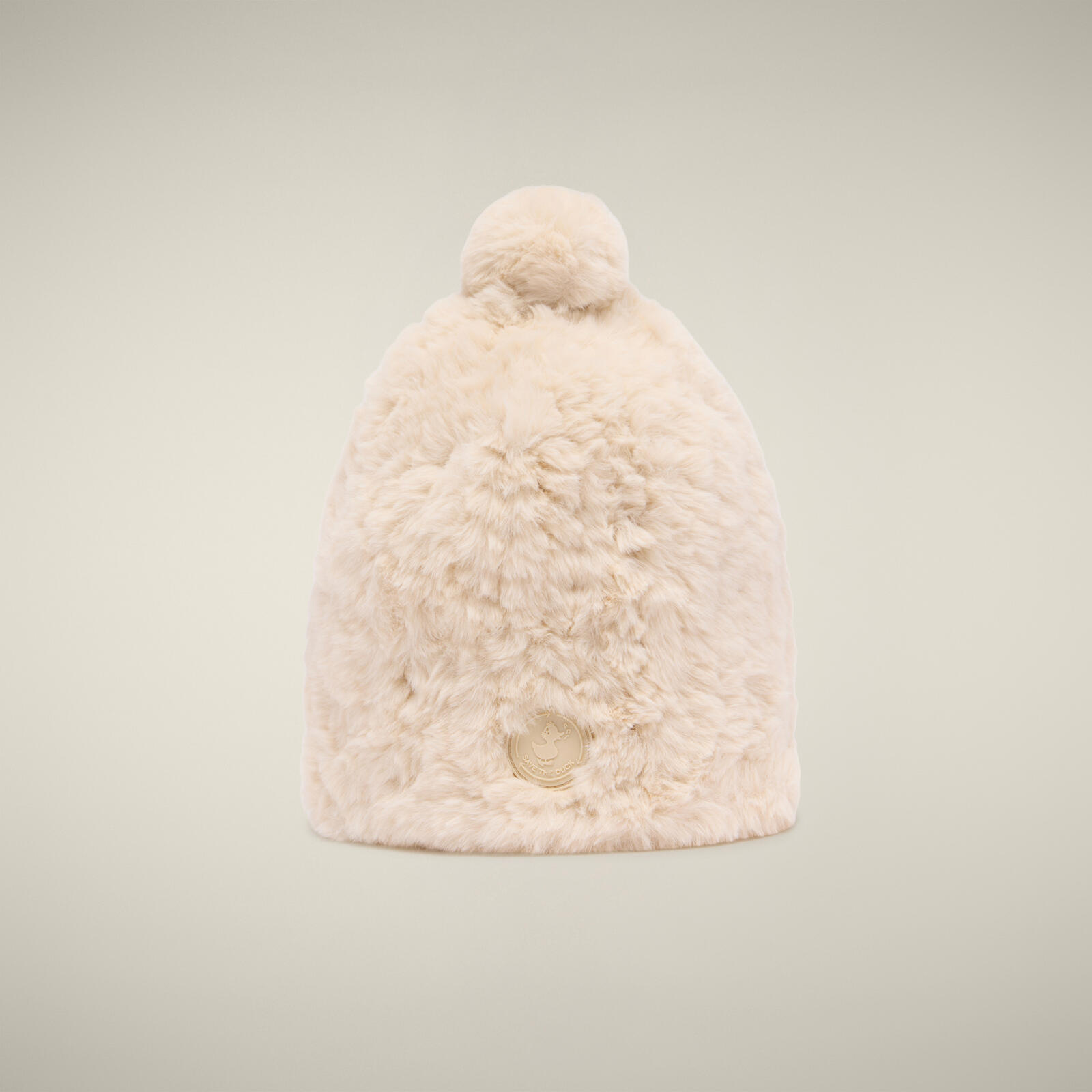 Unisex Örgü Bere Bej - Kini