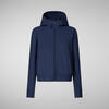 Kadın Kapüşonlu Sweatshirt Lacivert - Pear