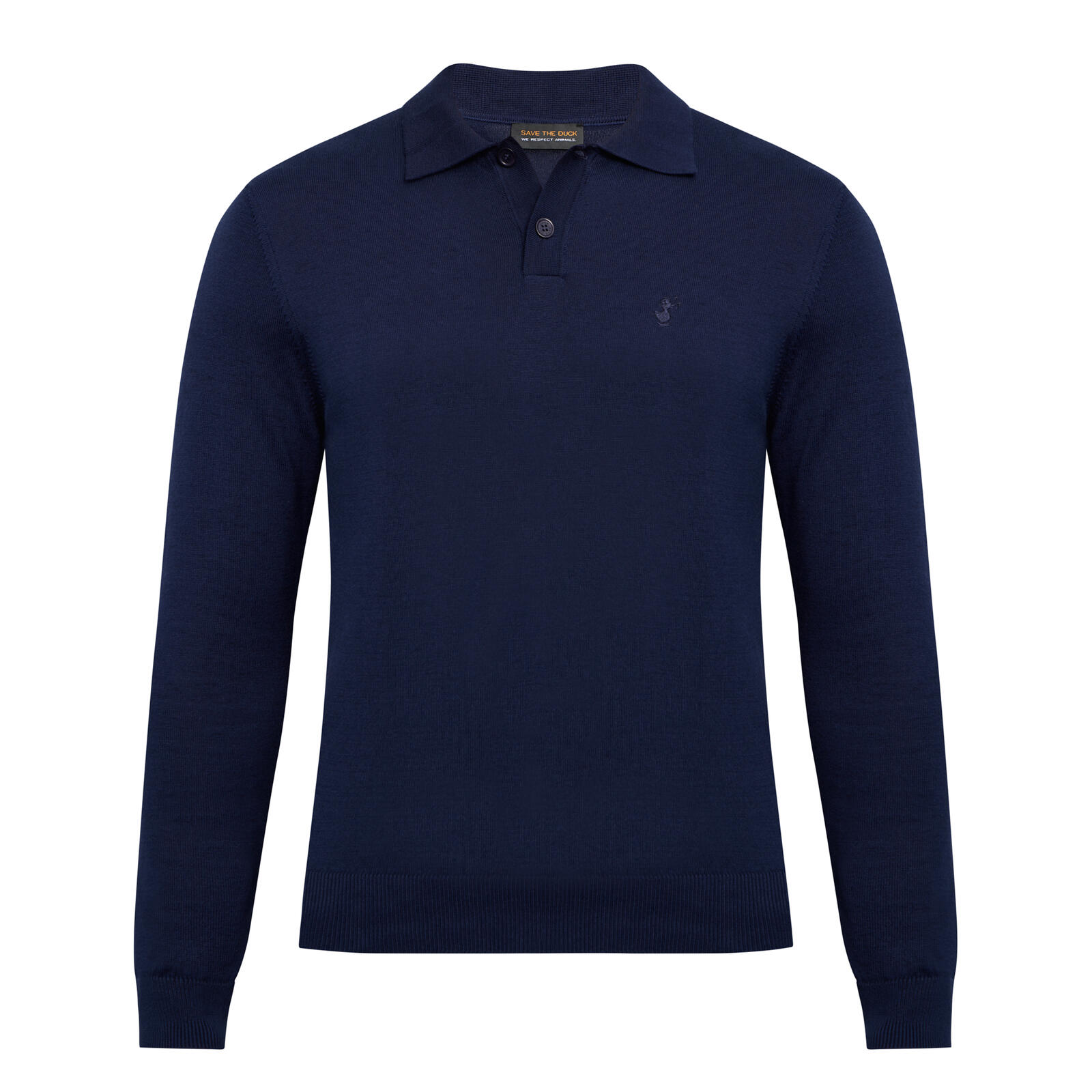 Erkek Lacivert Polo Yaka Kazak