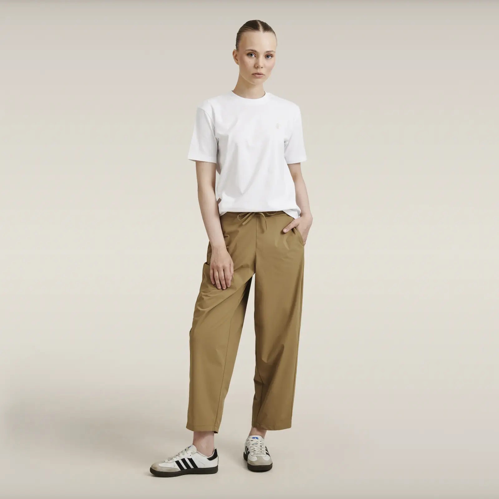 Kadın Beyaz Basic T-shirt
