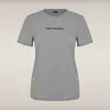 Kadın T-shirt Açık Gri Melanj -WHAT THE DUCK