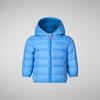 Unisex Çocuk Şişme Mont Mavi - Wally