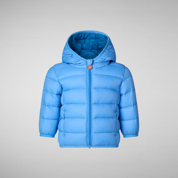 Unisex Çocuk Şişme Mont Mavi - Wally