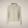 Kadın Kapüşonlu Sweatshirt Bej - Pear