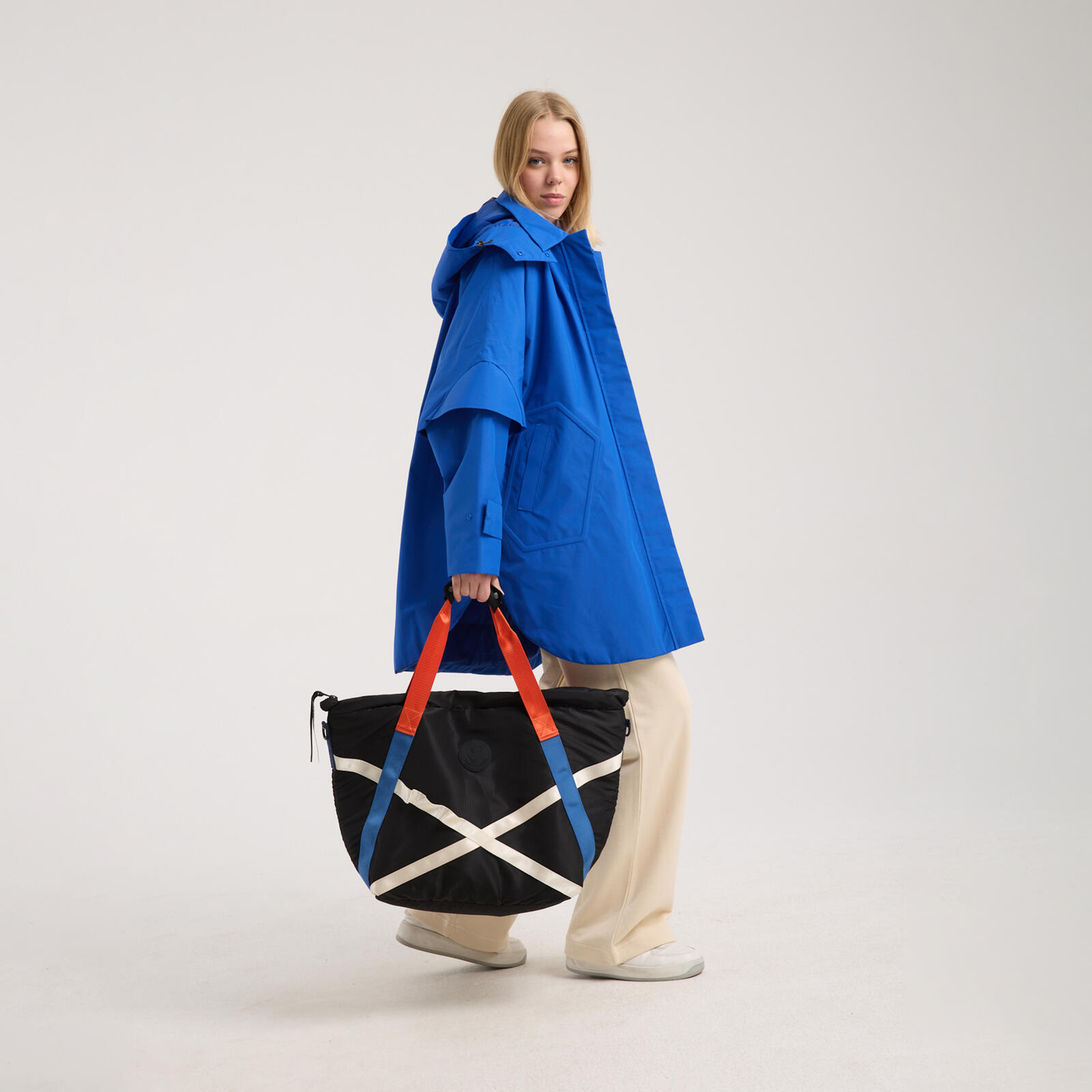 Unisex Küçük Boy Shopper Çanta Çok Renkli - Zoltan