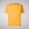 Erkek T-shirt Sarı - Caius