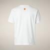 Erkek T-Shirt Beyaz-Petar