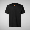Erkek T-shirt Siyah - Petar