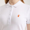 Kadın Beyaz Polo Yaka T-shirt