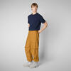 Erkek T-shirt Lacivert - Bram