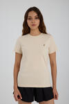 Kadın T-shirt Bej - Iona