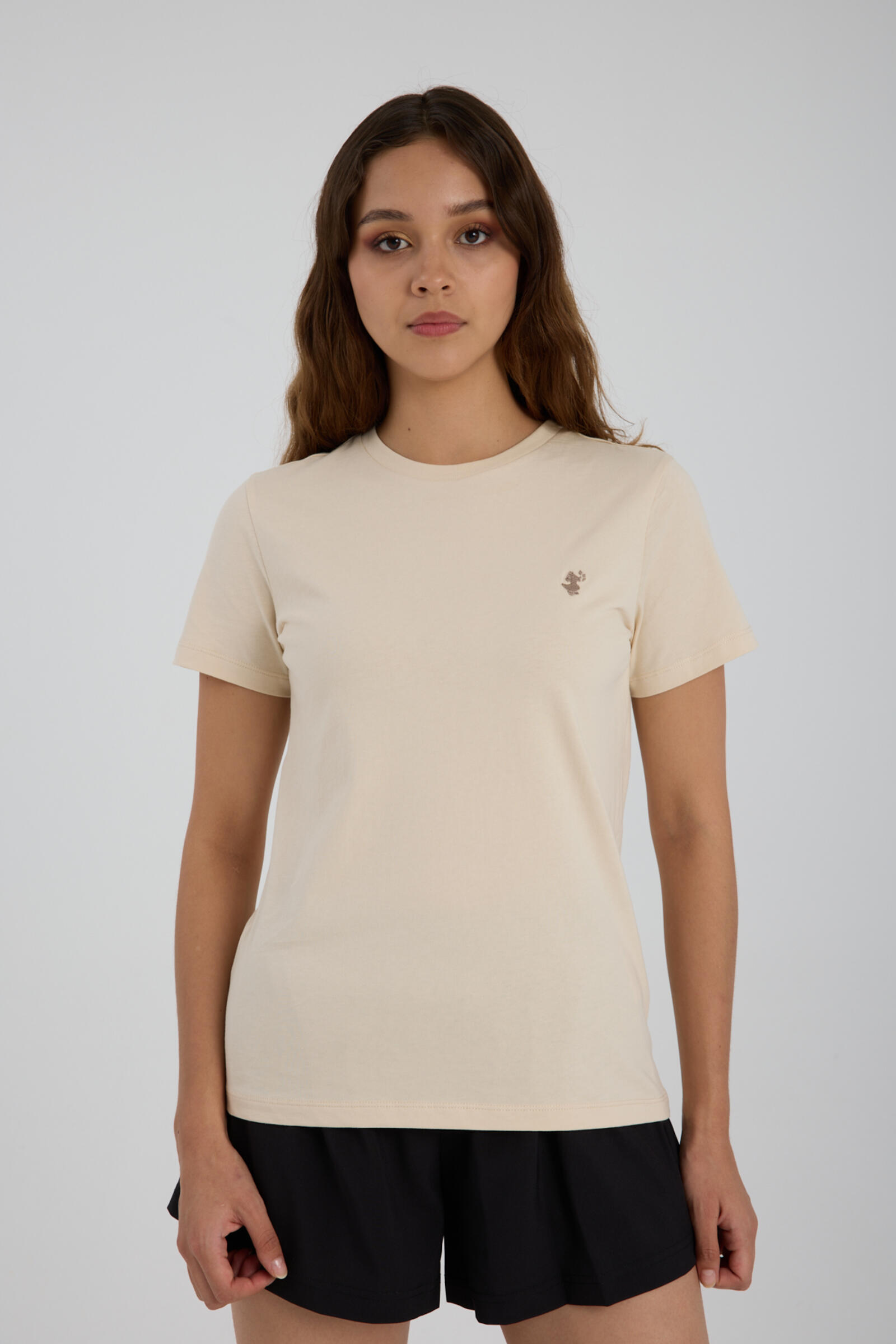 Kadın T-shirt Bej - Iona