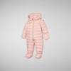 Unisex Çocuk Kapüşonlu Tulum Pembe - Storm