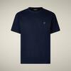 Erkek T-shirt Lacivert - Bram