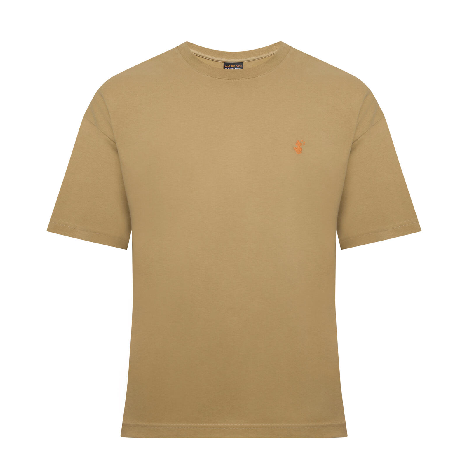 Erkek Haki Kahverengi Oversized T-shirt