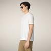 Erkek T-Shirt Kırık Beyaz-Gabe