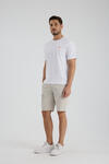 Erkek T-shirt Beyaz - Clem