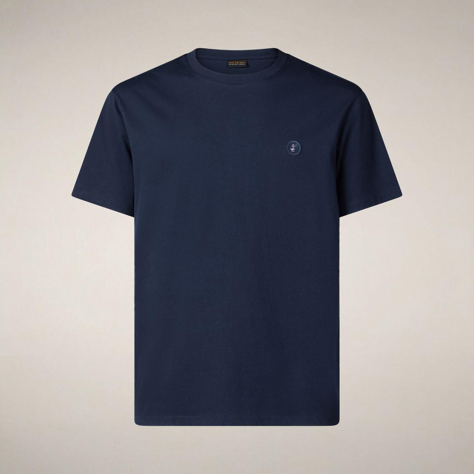 Erkek T-shirt Lacivert - Adelmar