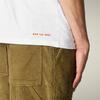 Erkek T-shirt Beyaz - Bram