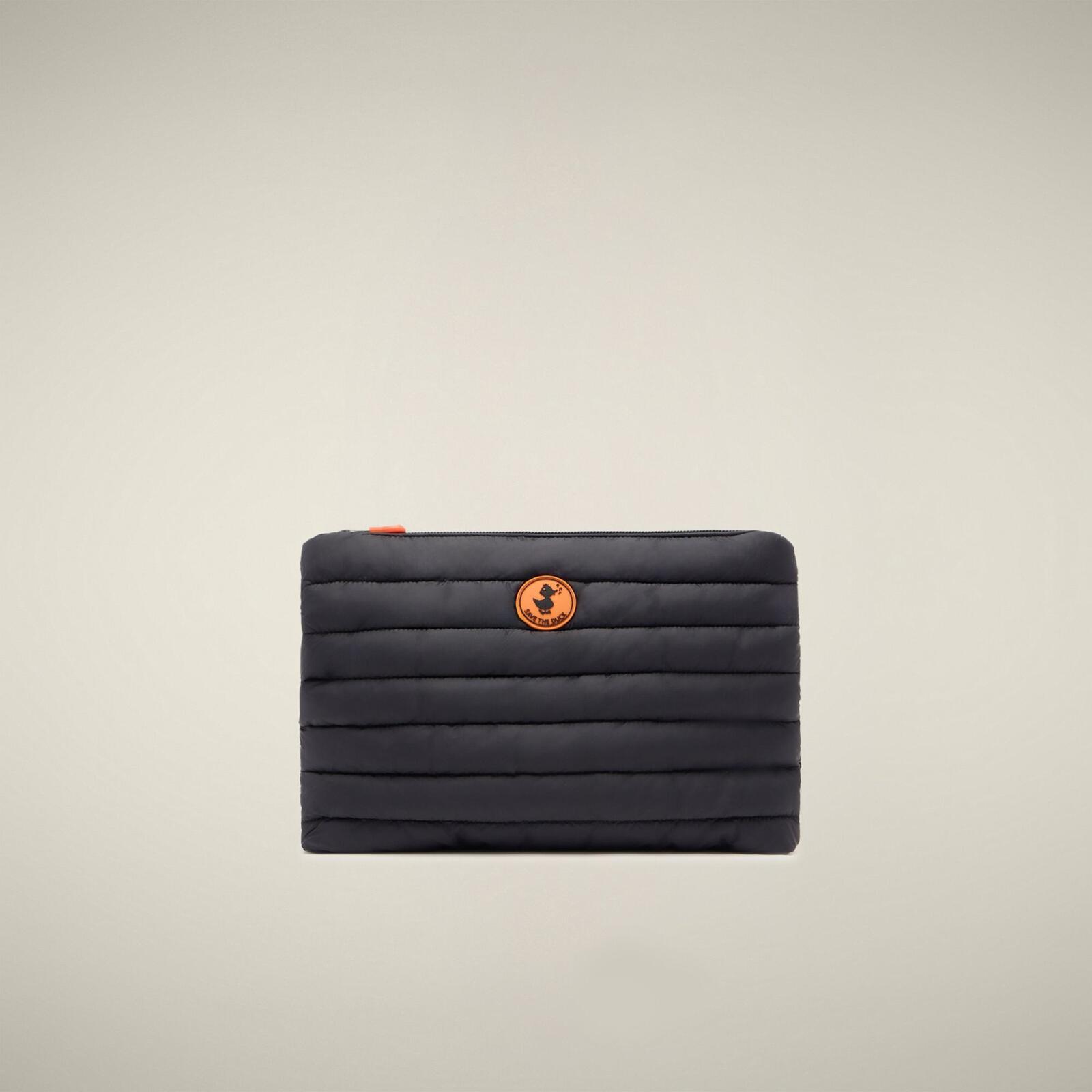 Unisex Kapitone Çanta Siyah - Shaula