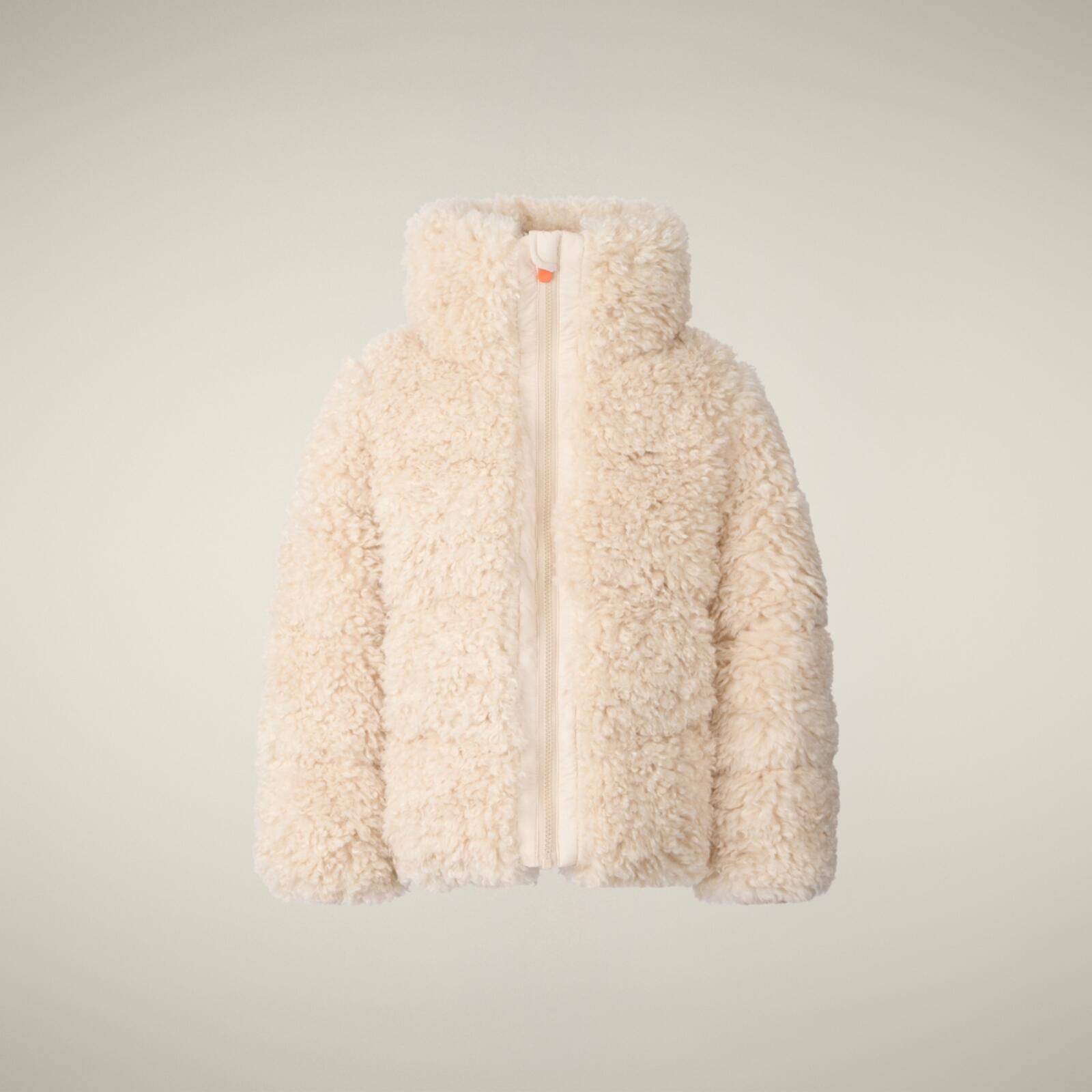 Kız Çocuk Sherpa Ceket Bej - Thisbe