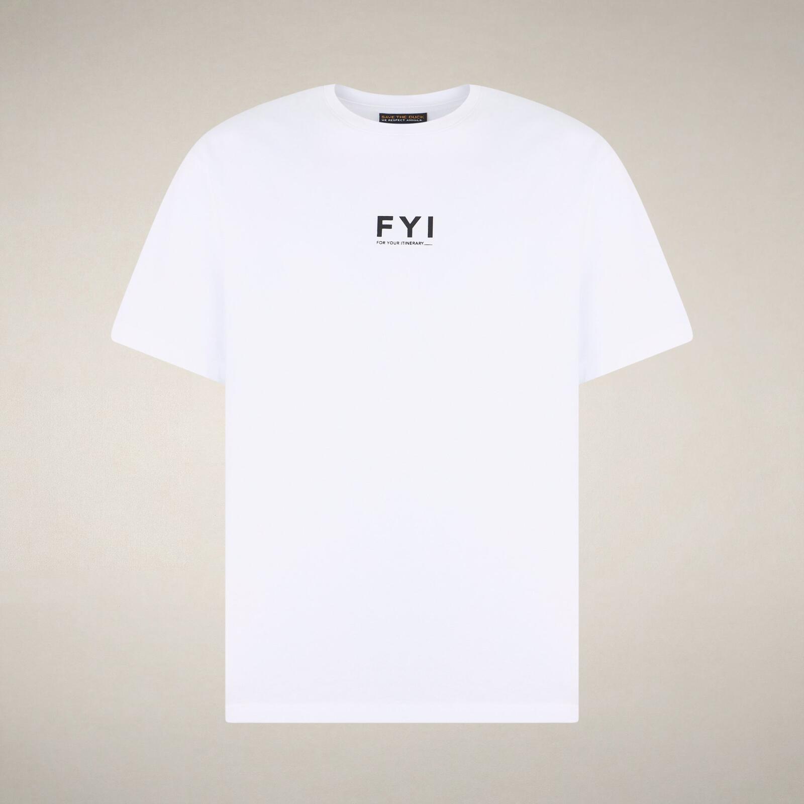Erkek T-Shirt Beyaz-Cain