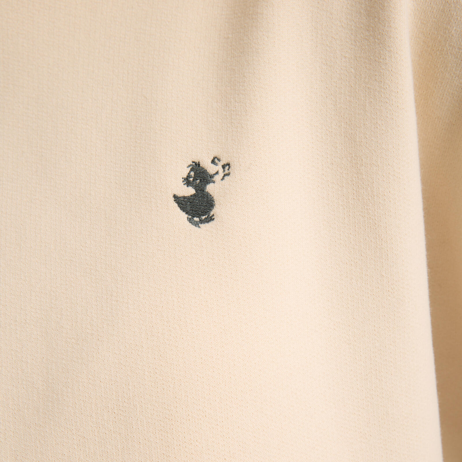 Kadın Kum Beji Kapüşonlu Sweatshirt