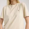 Kadın Kum Beji Basic T-shirt