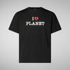Erkek T-shirt Siyah - Galt