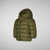 Unisex Çocuk Şişme Mont Haki - Wally