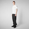 Erkek T-shirt Beyaz - Caius