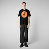 Erkek T-shirt Siyah - Sabik
