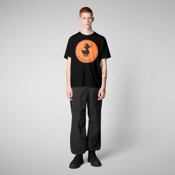 Erkek T-shirt Siyah - Sabik