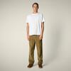Erkek T-shirt Beyaz - Bram