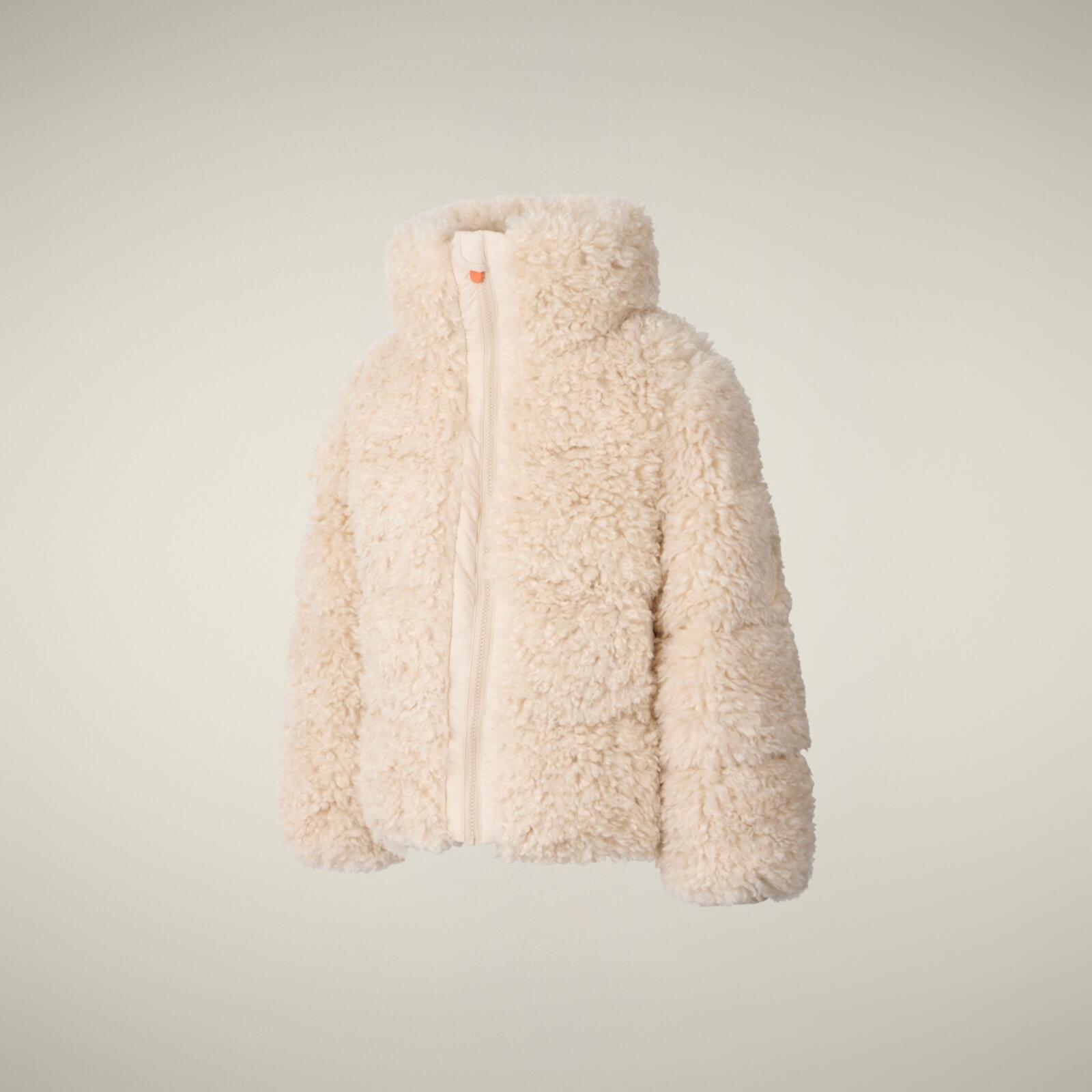 Kız Çocuk Sherpa Ceket Bej - Thisbe