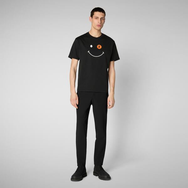 Erkek T-shirt Siyah - Darlan