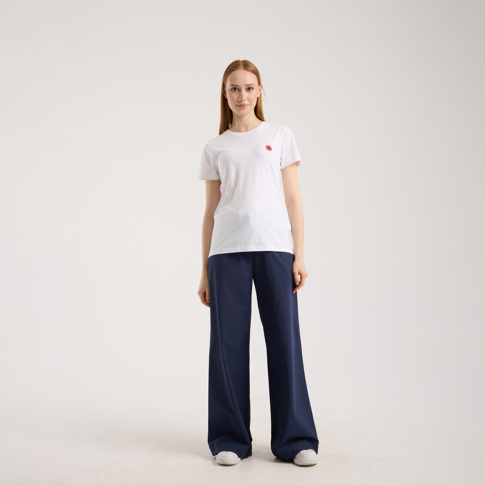 Kadın T-shirt Beyaz - Helsa