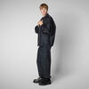 Unisex Bomber Ceket Koyu Mavi - Usher