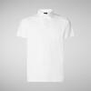 Erkek Polo Yaka T-shirt Beyaz - Jacob