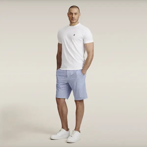 Erkek Beyaz Basic T-shirt