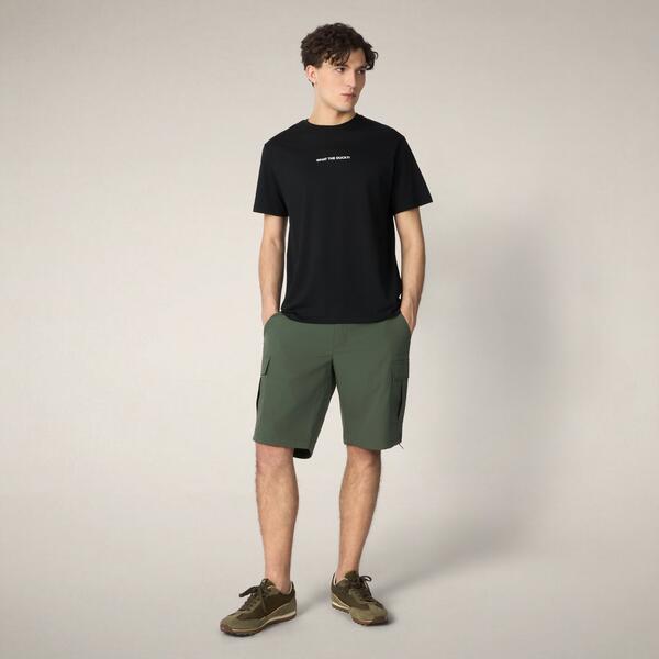 Erkek T-Shirt Siyah-Bern
