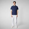 Erkek Polo Yaka T-shirt Lacivert - Richard