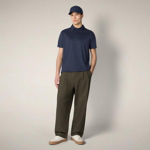 Erkek Polo Lacivert-Clay
