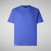 Erkek T-shirt Mavi - Bram