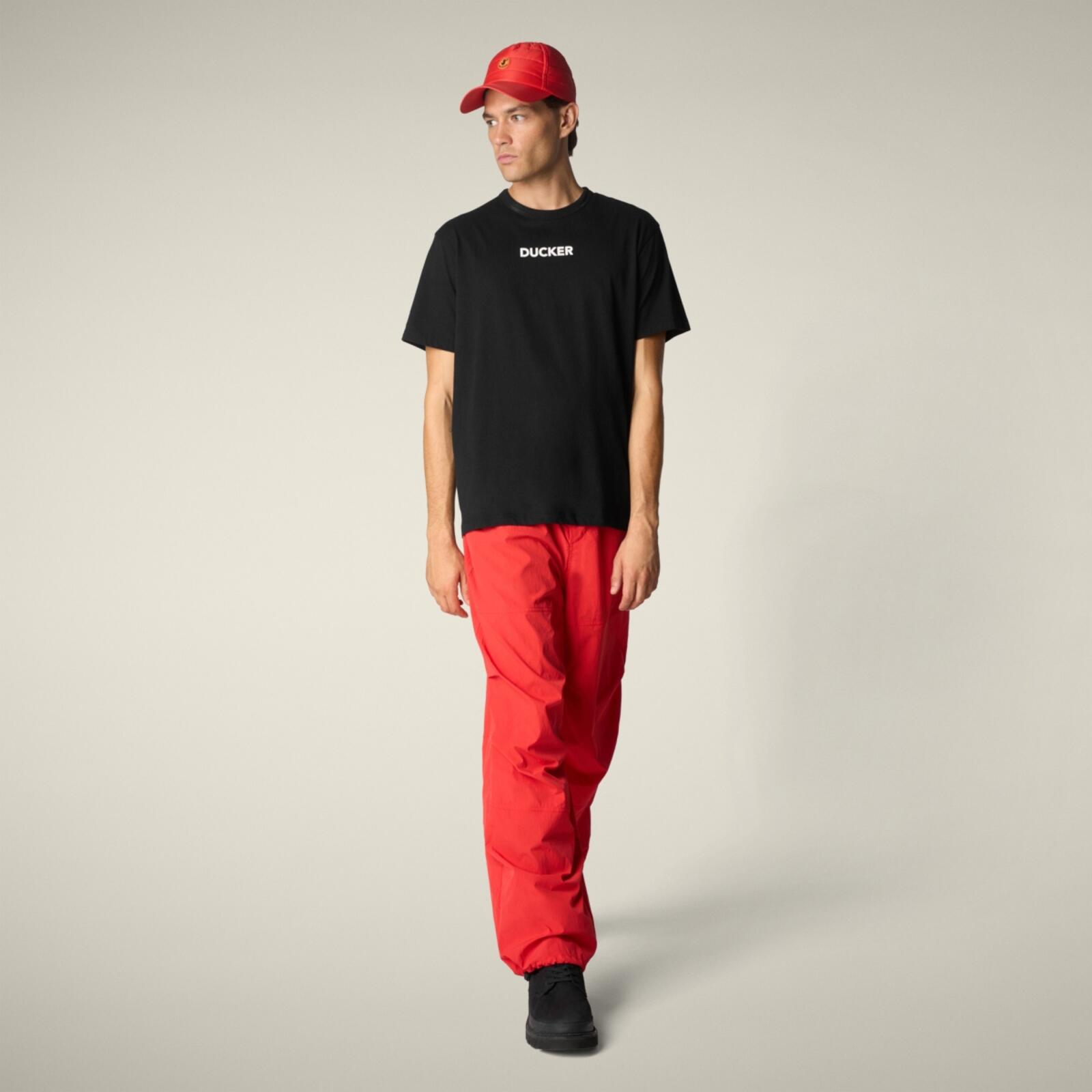 Erkek T-shirt Siyah - Rorik