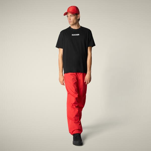 Erkek T-shirt Siyah - Rorik